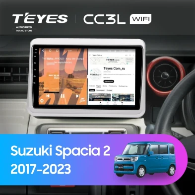 Штатная магнитола Teyes CC3L WiFi 2/32 Suzuki Spacia 2 (2017-2023)