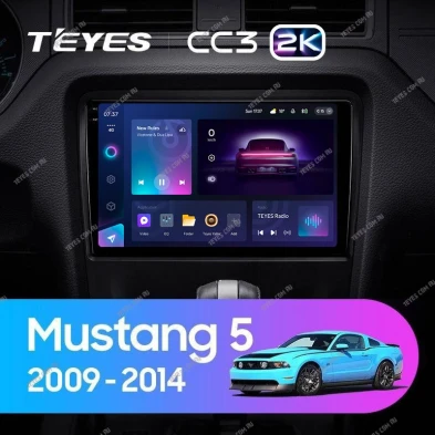 Штатная магнитола Teyes CC3 2K 4/64 Ford Mustang 5 S-197 (2009-2014) F1