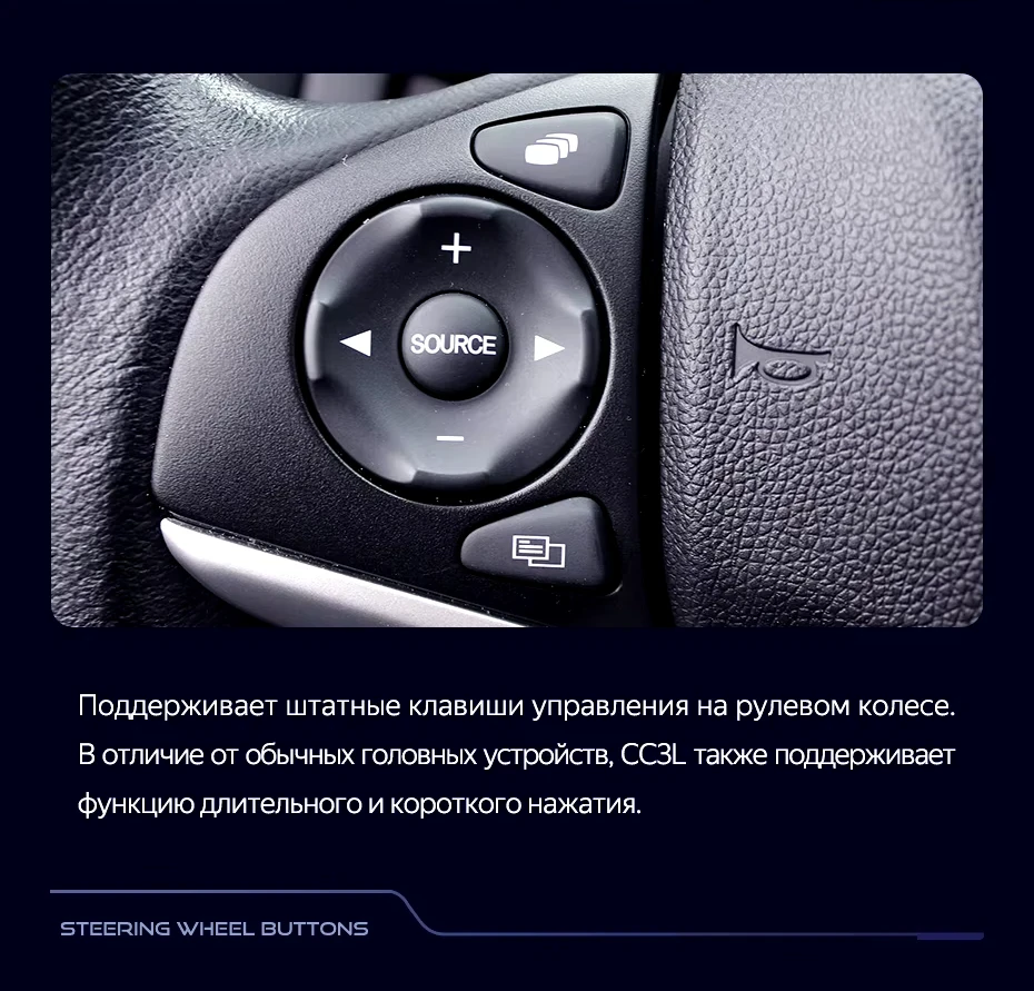 Штатная магнитола Teyes CC3L 4/64 Honda Fit 3 GP GK (2013-2020) Тип-A Правый руль