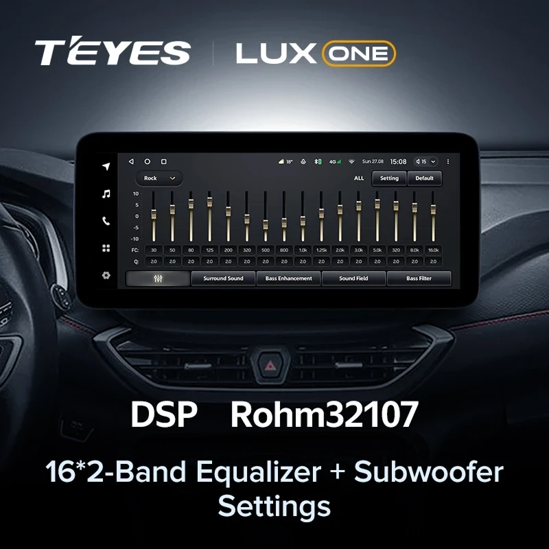 Штатная магнитола Teyes LUX ONE 4/64 Chevrolet Orlando 2 (2018-2023) Тип-A