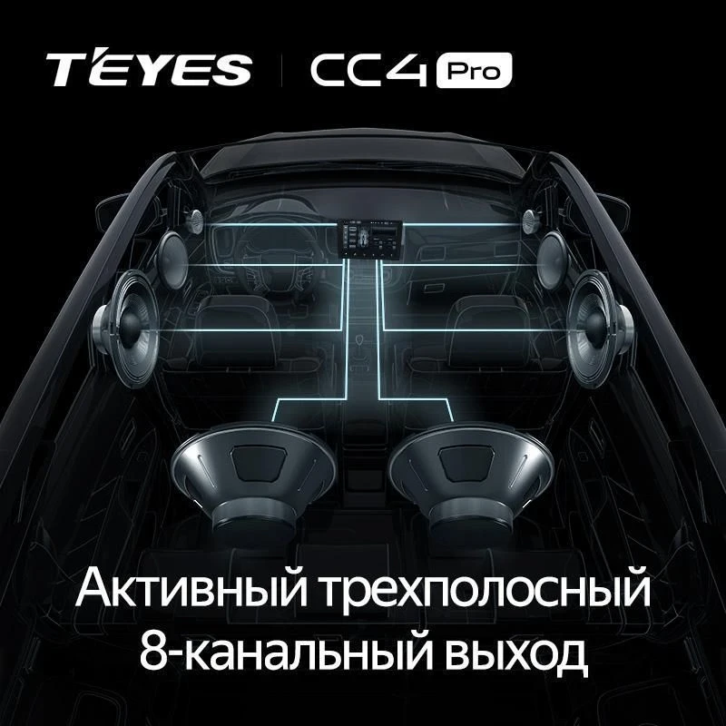Штатная магнитола Teyes CC4 Pro 12/256 Nissan Teana J32 (2008-2013) Тип-B (13")