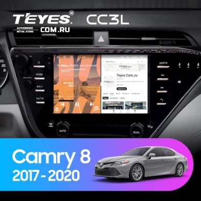 Штатная магнитола Teyes CC3L 4/32 Toyota Camry 8 XV 70 (2017-2020) F2