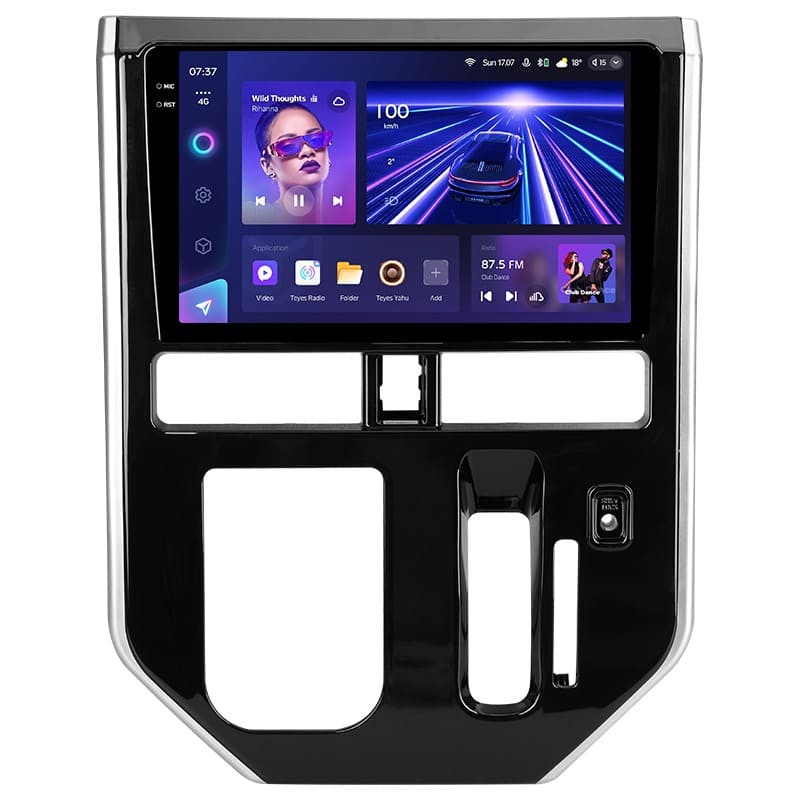 Переходная рамка Toyota Tank (2016-2023) Правый руль (10")